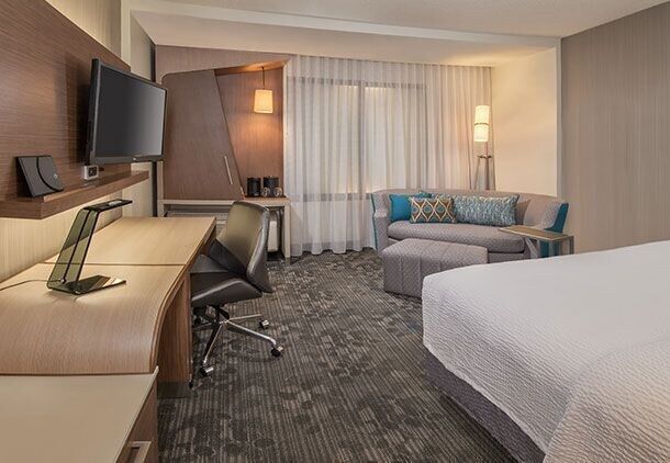 Courtyard By Marriott Houston City Place Spring Exterior foto